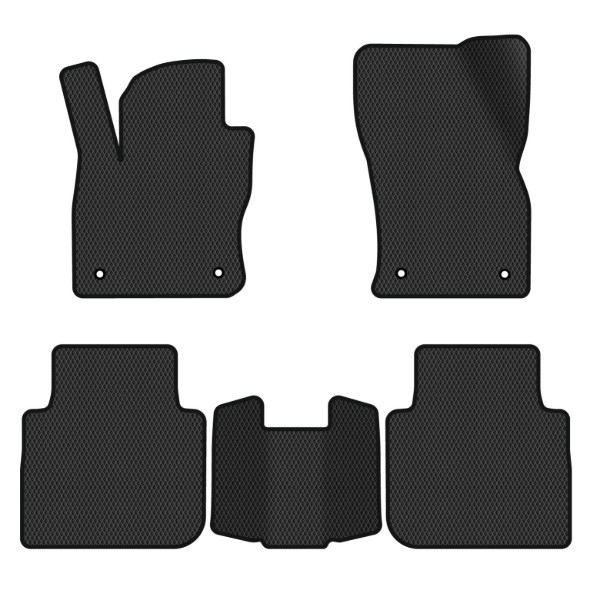 Фото - EVA коврики в салон авто EVAtech для Tiguan Allspace 5 seats Volkswagen 2016-2020 1 поколение SUV USA (VW13965CN5AV4RBB)