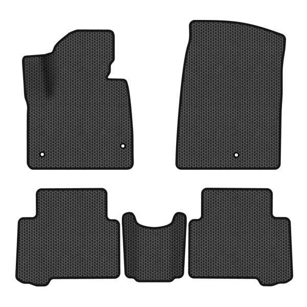 Фото - EVA коврики в салон авто EVAtech для Santa FE (DM) 7 seats Hyundai 2012-2017 3 поколение SUV USA HY34472CD5LA3SBB