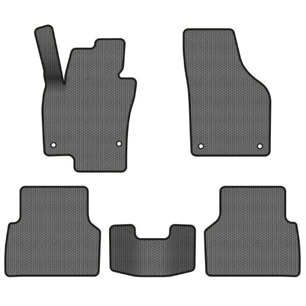 Фото - EVA коврики в салон авто EVAtech для Tiguan (NF) MT Volkswagen 2007-2018 1 поколение SUV EU (VW32987CY5AV4SGB)