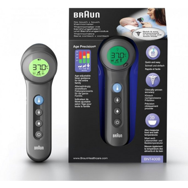 Фото - Термометр Braun BNT400 Black