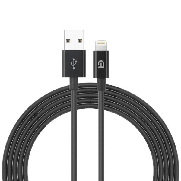 Фото - Кабель Armorstandart AMD818B Lightning to USB Cable 1m Black (ARM64287)