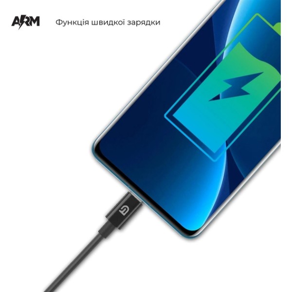 Фото - Кабель Armorstandart ABMM093B USB-C to USB-C Cable 1m Black (ARM64289)