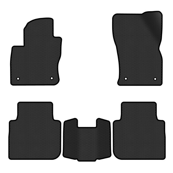 Фото - EVA коврики в салон авто EVAtech для Tiguan Allspace 7 seats Volkswagen 2016-2020 1 поколение SUV USA (VW1727CP5AV4RBB)
