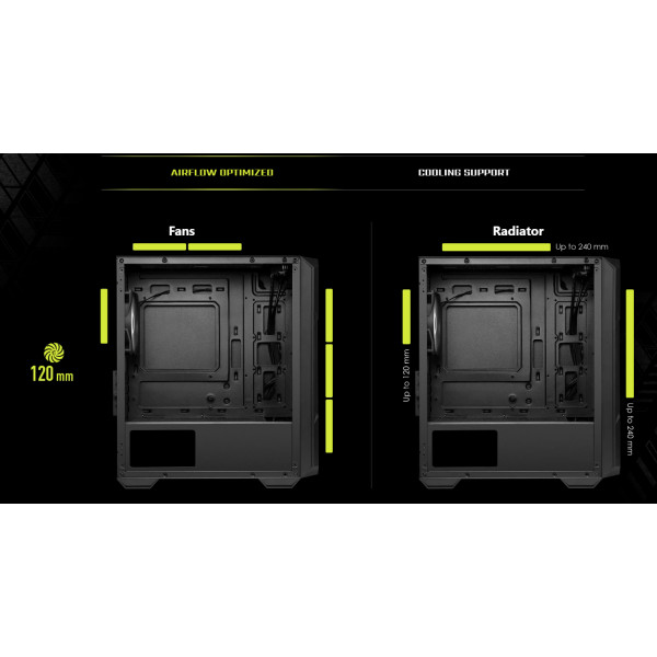 Фото - Корпус MSI MAG FORGE M120R AIRFLOW