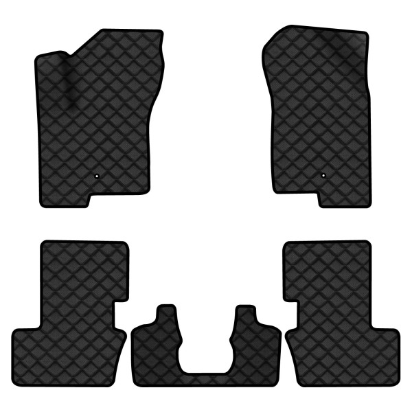 Фото - Килимки з екошкіри в салон авто EVAtech для Patriot (MK74) Restyling Jeep 2011-2016 1 покоління SUV USA (JP1761CD5LA2BBB)