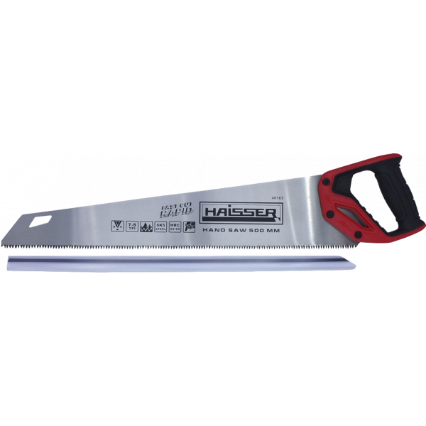 Фото - Ножівка Haisser по дереву 7TPI 3D 500 мм