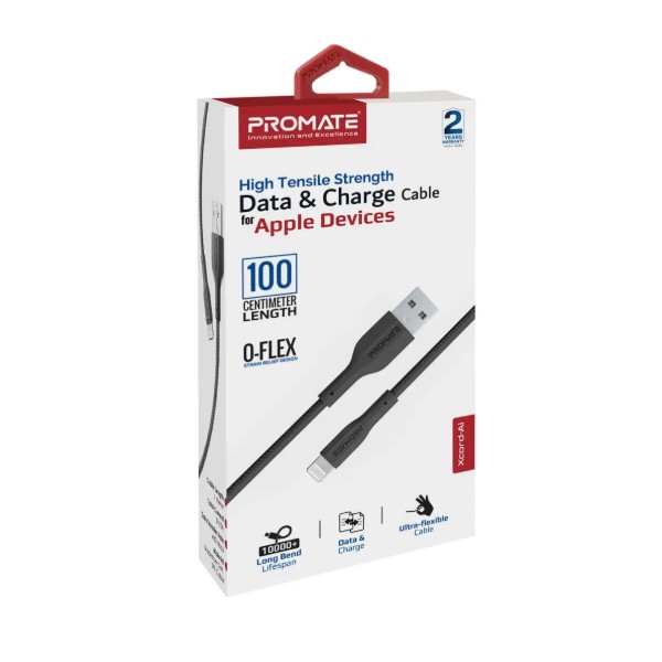 Фото - Кабель Promate Xcord-ai Black