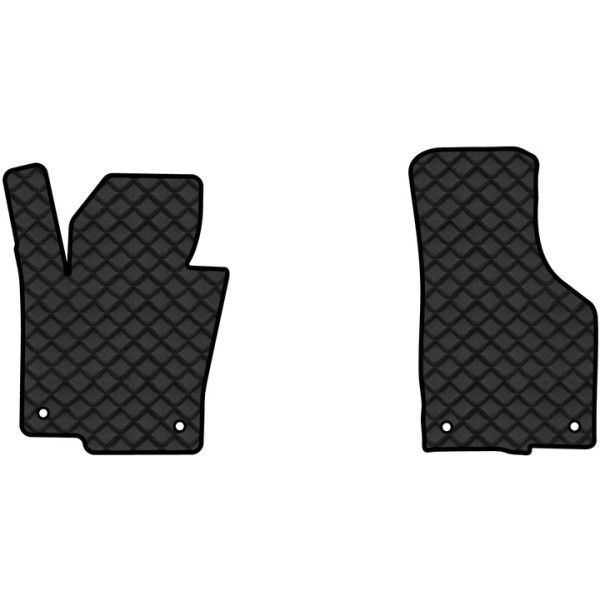 Фото - Килимки з екошкіри в салон авто передні EVAtech ECO для Passat (B6) (with armrest) Volkswagen 2005-2010 6 покоління Sedan EU VW3264AR2AV4BBB