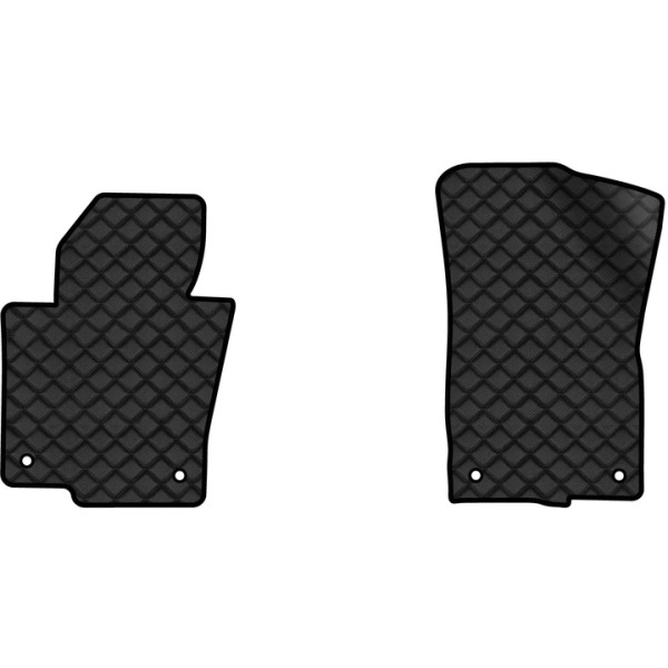 Фото - Килимки з екошкіри в салон авто передні EVAtech ECO для Passat (B6) (with armrest) Volkswagen 2005-2010 6 покоління Combi EU VW31276AO2TL4BBB