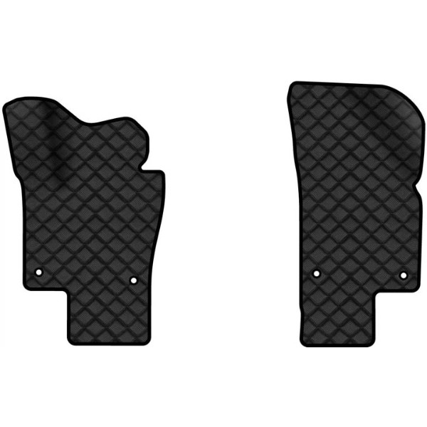 Фото - Коврики из экокожи в салон авто передние EVAtech для Passat (B7) Volkswagen 2010-2014 7 поколение Combi EU VW3695AC2AV4BBB