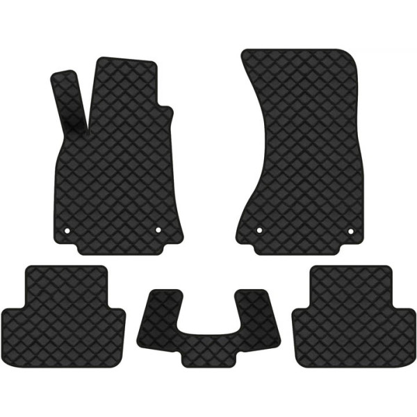 Фото - Килимки з екошкіри в салон авто EVAtech ECO для A4 (B8) Audi 2008-2011 4 покоління Sedan EU AU31001C5AV4BBB