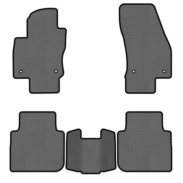 Фото - EVA коврики в салон авто EVAtech для Tiguan Allspace 7 seats Volkswagen 2016-2020 1 поколение SUV USA (VW1727CM5AV4RGB)