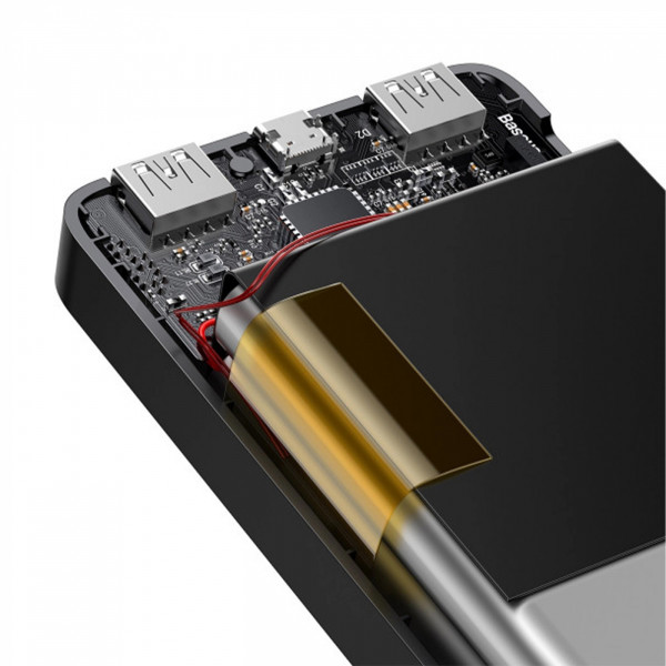 Фото - Батарея мобильная Baseus Bipow Digital Display 30000mAh 15W Black (PPBD050201)