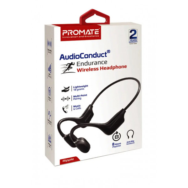 Фото - Навушники вкладиші бездротові Promate Ripple Black