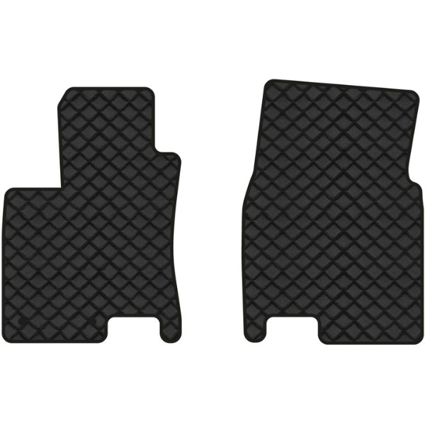 Фото - Коврики из экокожи в салон авто передние EVAtech ECO для Qashqai (J10) Nissan 2006-2013 1 поколение SUV EU NS3393AB2RN2BBB