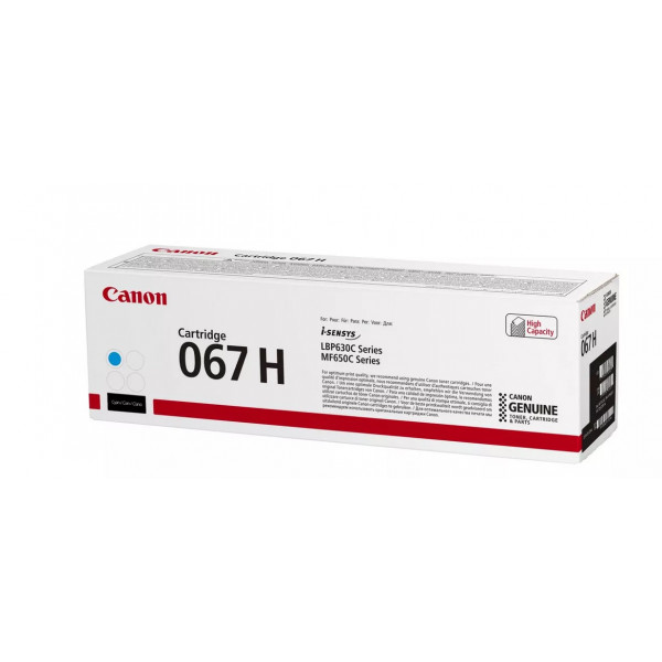 Фото - Картридж для лазерних принтерів/БФП Canon 067H MF651Cw/MF655Cdw/MF657Cdw/LBP631Cw/LBP633Cdw Cyan (5105C002.)