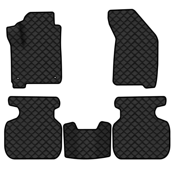 Фото - Коврики из экокожи в салон авто EVAtech ECO для Journey (2 clips) 5 seats Dodge 2007-2020 1 поколение SUV EU DE13386CE5LA2BBB