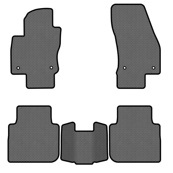 Фото - EVA коврики в салон авто EVAtech для Tiguan Allspace 7 seats Volkswagen 2016-2020 1 поколение SUV USA (VW1727CM5AV4SGB)