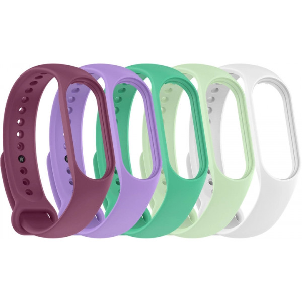 Фото - Ремінець для фітнес-браслету Armorstandart for Xiaomi Mi Band 7/6/5 New Style Floral (ARM75059)