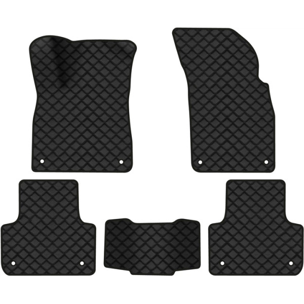 Фото - Килимки з екошкіри в салон авто EVAtech ECO для Q7 (4M) 5 seats Audi 2015 2 покоління SUV USA AU43765CE5AV8BBB