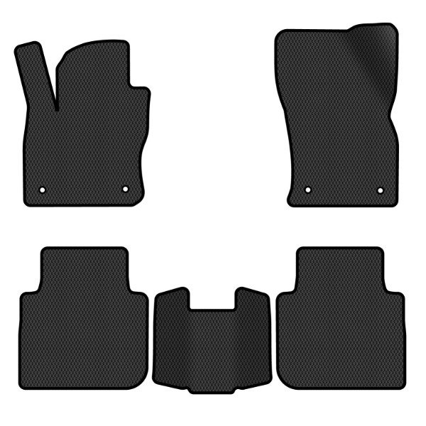 Фото - EVA коврики в салон авто EVAtech для Tiguan Allspace 7 seats Volkswagen 2016-2020 1 поколение SUV USA (VW1727CN5AV4RBB)