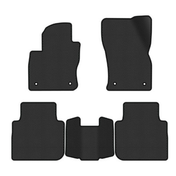 Фото - EVA коврики в салон авто EVAtech для Tiguan Allspace 5 seats Volkswagen 2016-2020 1 поколение SUV EU (VW13966CP5AV4RBB)