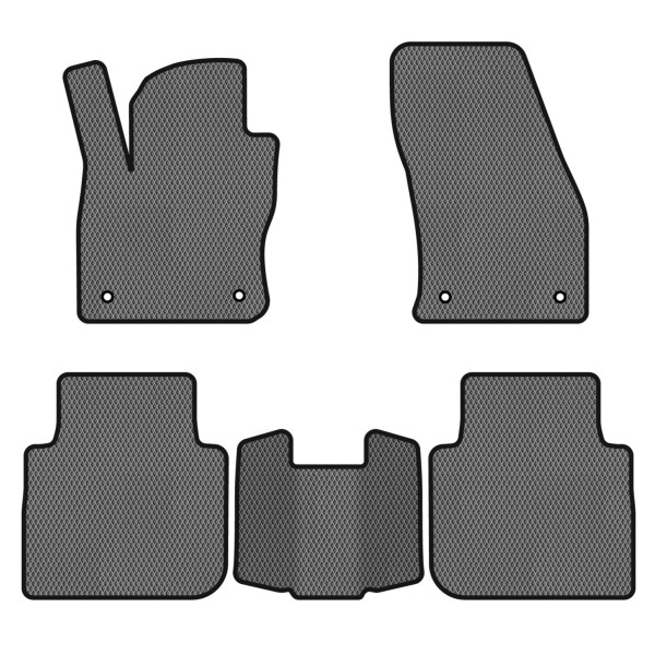 Фото - EVA килимки в салон авто EVAtech для Tiguan Allspace 5 seats Volkswagen 2016-2020 1 покоління SUV USA (VW13965CR5AV4RGB)