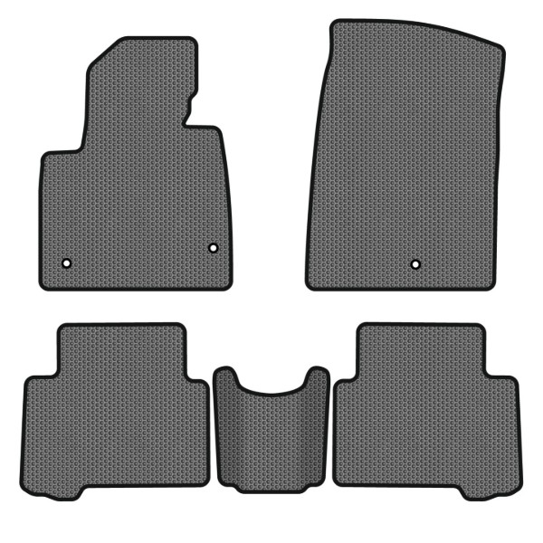 Фото - EVA коврики в салон авто EVAtech для Santa FE (DM) 7 seats Hyundai 2012-2017 3 поколение SUV USA HY34472CB5LA3SGB