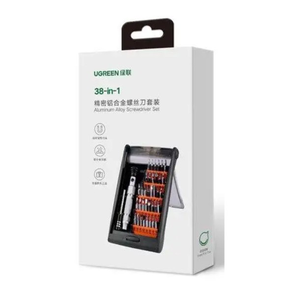 Фото - Набір інструментів UGREEN CM372 38-in-1 Aluminum Alloy Screwdriver Set (80459)