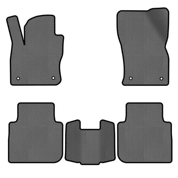 Фото - EVA коврики в салон авто EVAtech для Tiguan Allspace 7 seats Volkswagen 2016-2020 1 поколение SUV USA (VW1727CN5AV4RGB)