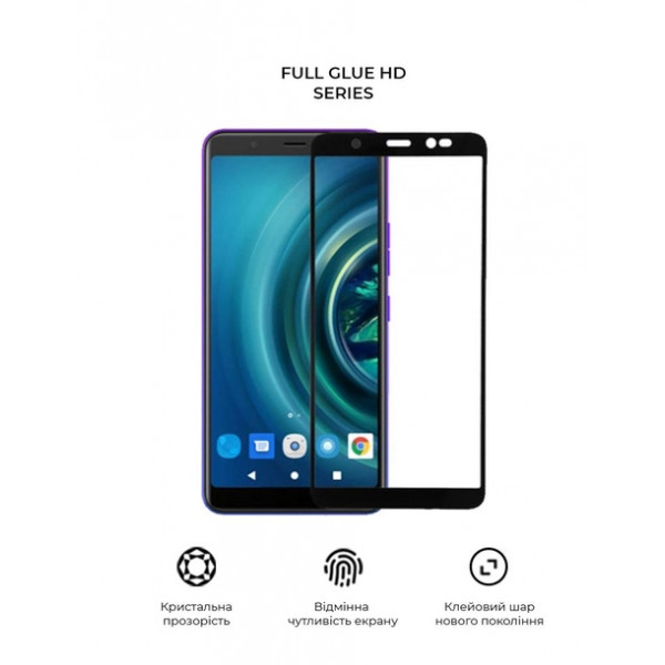 Фото - Захисне скло для смартфону Armorstandart Full Glue HD for TECNO POP 4 (BС2) Black (ARM65103)