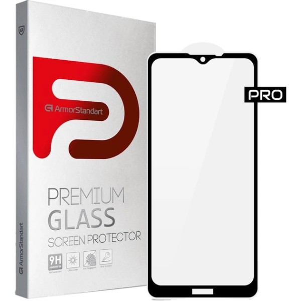 Фото - Защитное стекло для смартфона Armorstandart Pro for Nokia 2.4 Black (ARM59579)