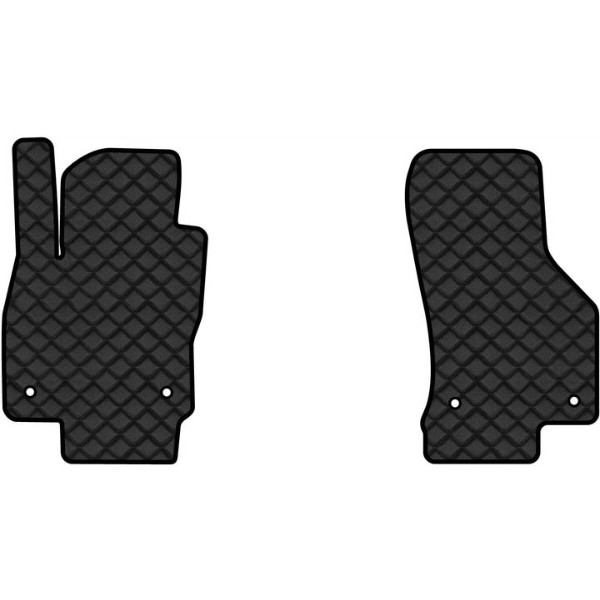 Фото - Коврики из экокожи в салон авто передние EVAtech для Passat (B8) Volkswagen 2014-2023 8 поколение Combi EU VW31151AK2AV4BBB