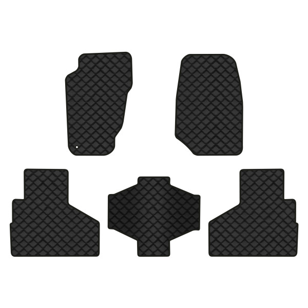 Фото - Килимки з екошкіри в салон авто EVAtech для Cherokee (KJ) Jeep 2001-2008 3 покоління SUV EU (JP12349CB5LA1BBB)