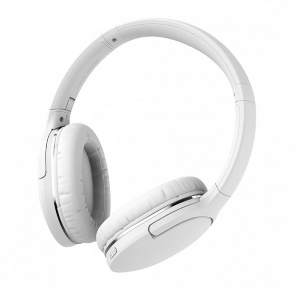 Фото - Навушники повнорозмірні бездротові Baseus Encok D02 Pro White (NGTD010302)