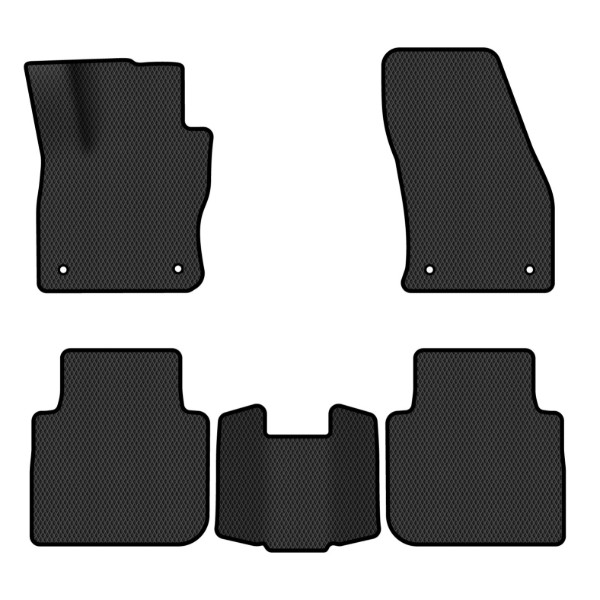 Фото - EVA коврики в салон авто EVAtech для Tiguan Allspace 7 seats Volkswagen 2016-2020 1 поколение SUV USA (VW1727CQ5AV4RBB)