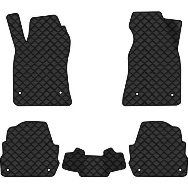 Фото - Килимки з екошкіри в салон авто EVAtech ECO для A6 (C5) 4WD Restyling Audi 2001-2004 2 покоління Combi EU AU31486CLK5AV8BBB