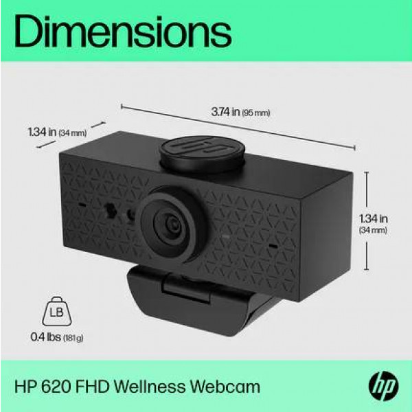 Фото - Веб-камера для компьютера HP 620 FHD (6Y7L2AA)