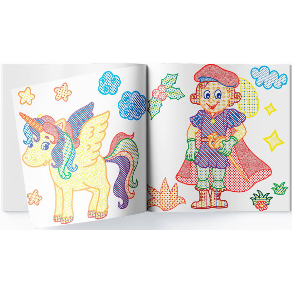 Фото - Раскраски Crystal Book водяные с цветным контуром. Принцесса и ее друзья (9789669873002)