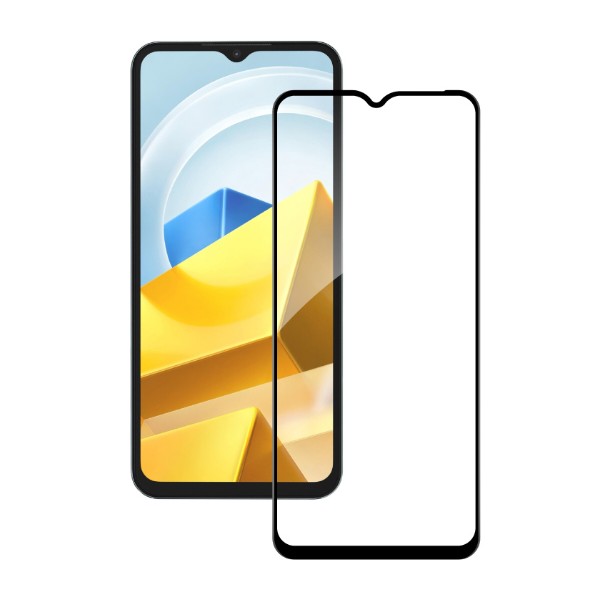Фото - Защитное стекло для смартфона ACCLAB Full Glue for Xiaomi Poco M5 Black (1283126545061)