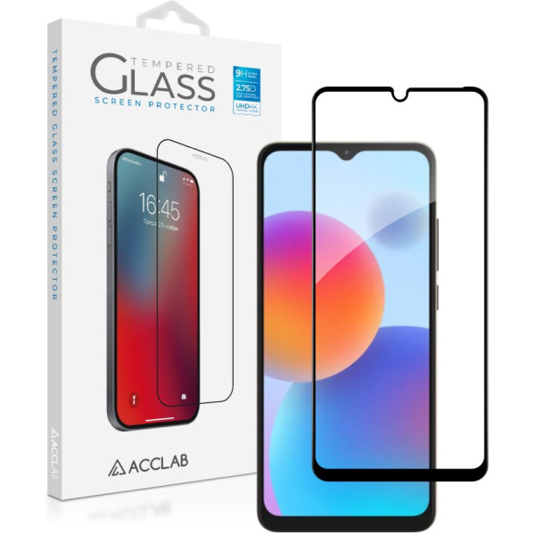 Фото - Защитное стекло для смартфона ACCLAB 9H for ZTE Blade A52 / Blade A72 Black (1283126545481)