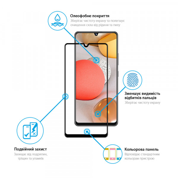 Фото - Захисне скло для смартфону Global Full Glue for Samsung A53 5G (1283126522468)