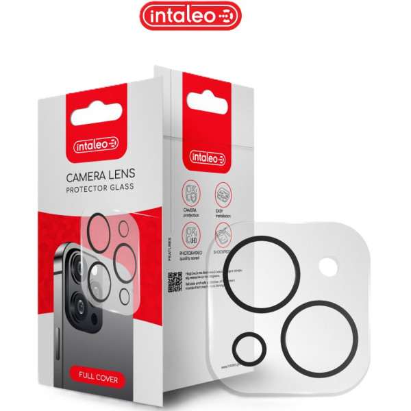 Фото - Защитное стекло для смартфона Intaleo Camera Lens for Apple iPhone 13 mini / 13 Black (1283126565304)