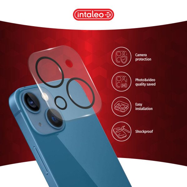 Фото - Защитное стекло для смартфона Intaleo Camera Lens for Apple iPhone 13 mini / 13 Black (1283126565304)