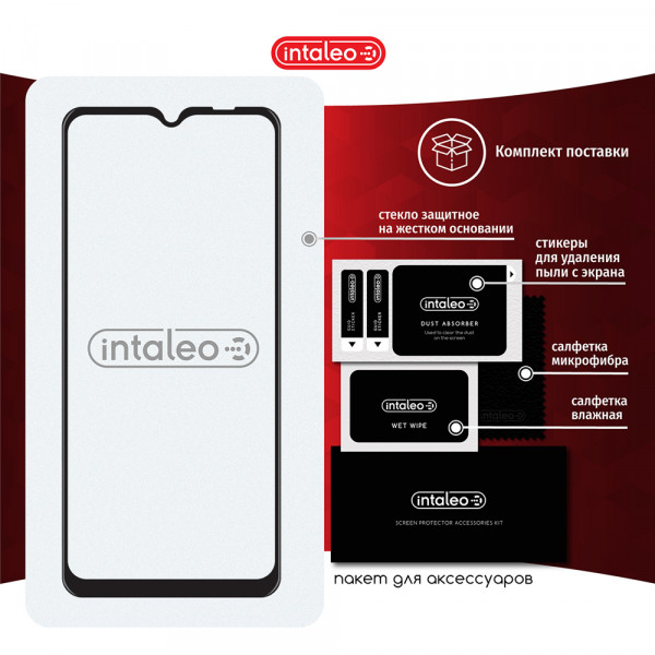 Фото - Захисне скло для смартфону Intaleo Full Glue for Samsung A32 
Black (1283126510410)