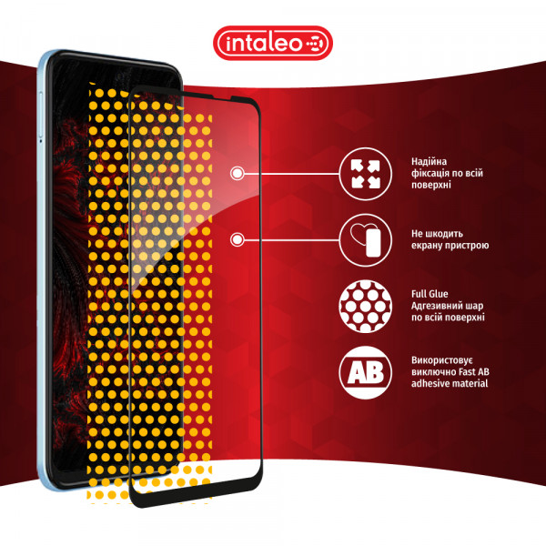 Фото - Захисне скло для смартфону Intaleo Full Glue for Moto G31/G41 
Black (1283126542787)
