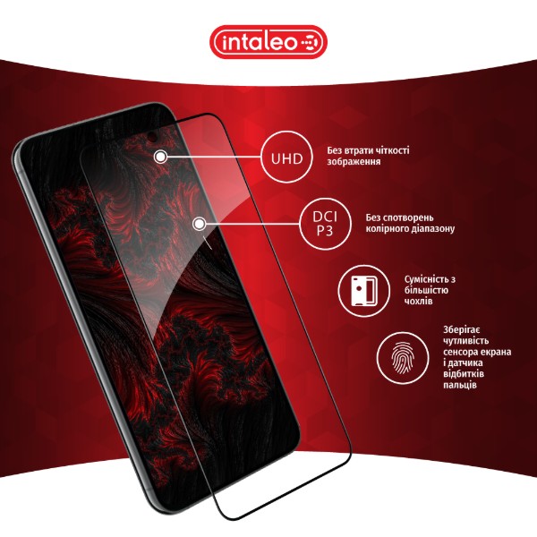 Фото - Захисне скло для смартфону Intaleo Full Glue for Samsung S23 Plus (1283126559716)
