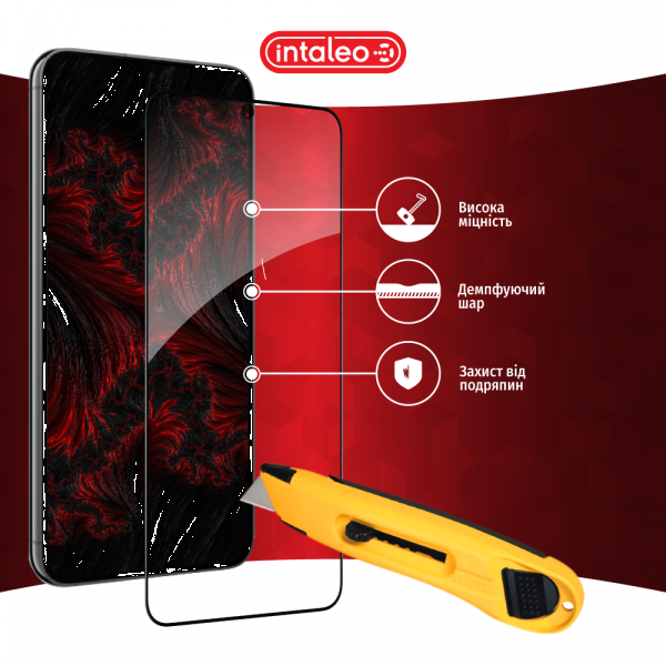 Фото - Захисне скло для смартфону Intaleo Full Glue for Samsung S23 Plus (1283126559716)