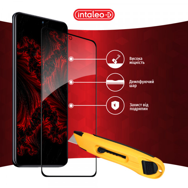 Фото - Захисне скло для смартфону Intaleo Full Glue for Xiaomi 12T/12T Pro Black (1283126546433)
