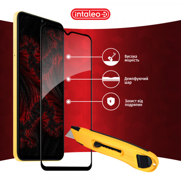 Фото - Захисне скло для смартфону Intaleo Full Glue for Xiaomi Poco M5 Black (1283126545092)